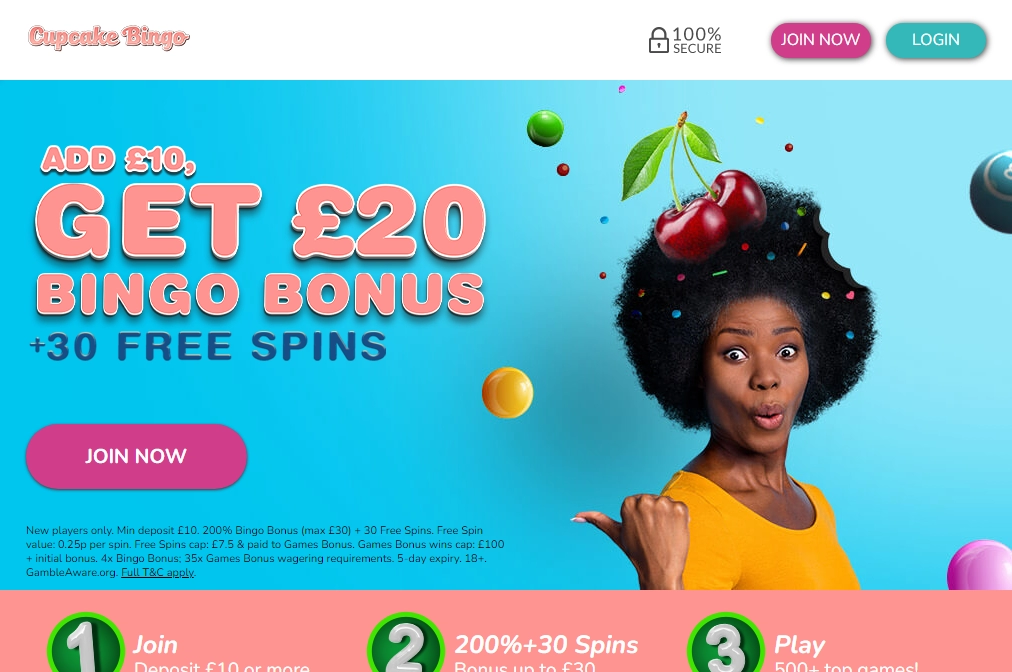 Cupcake Bingo Casino